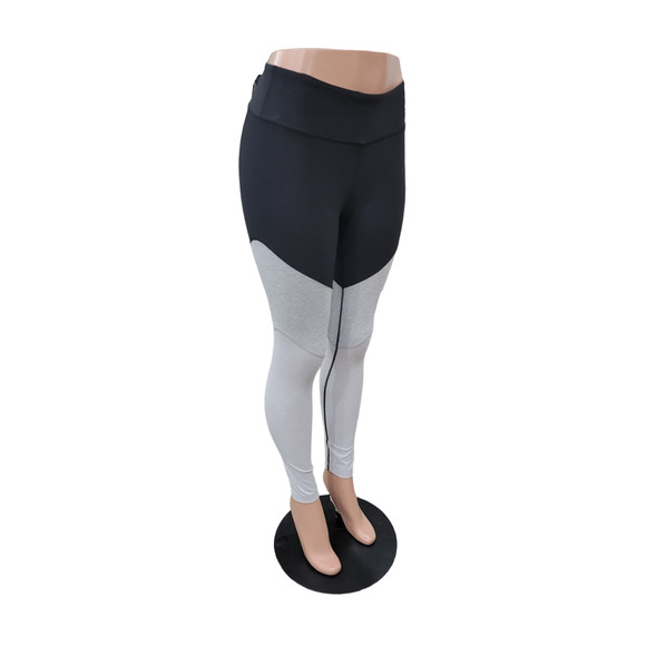 NWT Outdoor Voices Spring‎ 7/8 Colorblock Leggings - Black/White/Grey - Size M - Picture 16 of 16